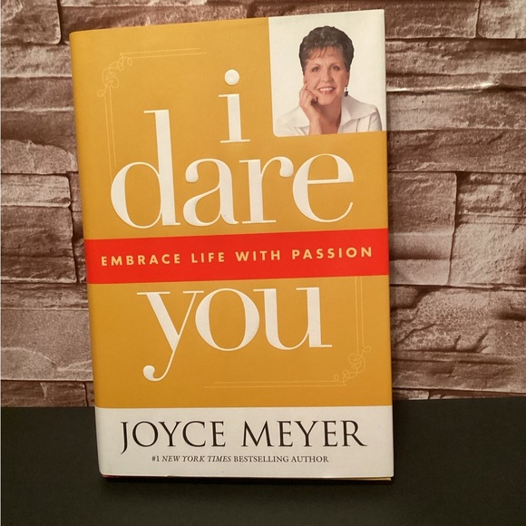 Joyce Meyer 'I Dare You' Book - Yellow and Red Cover - Picture 1 of 1
